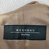 ウィークエンドバイマックスマーラ WEEKEND by Max Mara レザー 3Bジャケット 総裏地 42 ベージュ レディース JPN:42