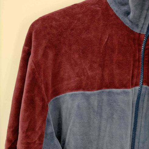 イヴサンローラン Yves Saint Laurent ACTIVEWEAR ベロア トラックジャケット メンズ import:M