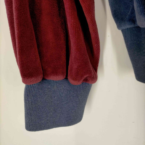 イヴサンローラン Yves Saint Laurent ACTIVEWEAR ベロア トラックジャケット メンズ import:M