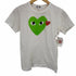 プレイコムデギャルソン PLAY COMME des GARCONS HEART PRINT S/S TEE レディース JPN:M