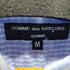 コムデギャルソンオム COMME des GARCONS HOMME AD2019 ラインデザインチェックシャツ メンズ JPN:46
