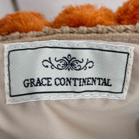ダイアグラムグレースコンチネンタル Diagram GRACE CONTINENTAL かごバッグ ハンドバッグ ショルダーバッグ ベージュ オレンジ 黄色 イエロー レディース