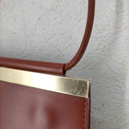 エンフォルド ENFOLD ショルダーバッグ レザー 赤 レッド レディース