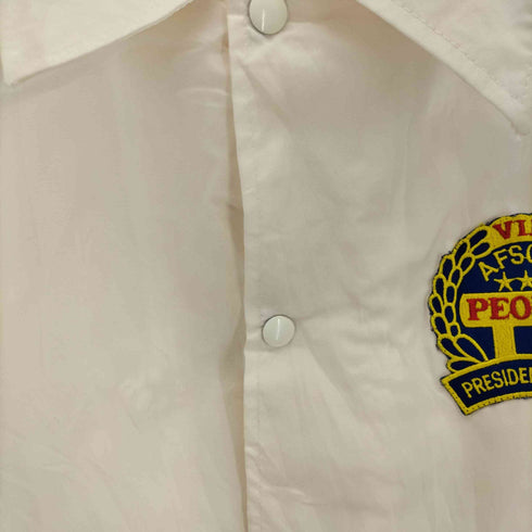 AFSCME PEOPLE 80-90s ロゴワッペン コーチジャケット メンズ import:L