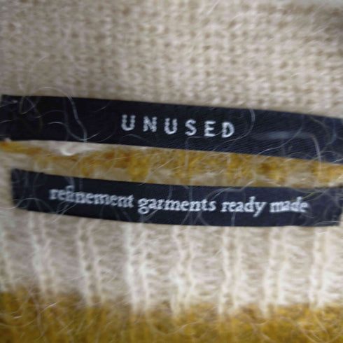 アンユーズド UNUSED 19AW 5G border knit cardigan メンズ JPN:1