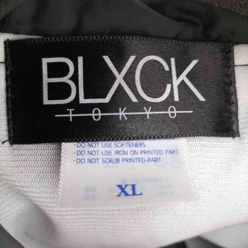 BLXCK TOKYO バックプリント コーチジャケット メンズ JPN:XL