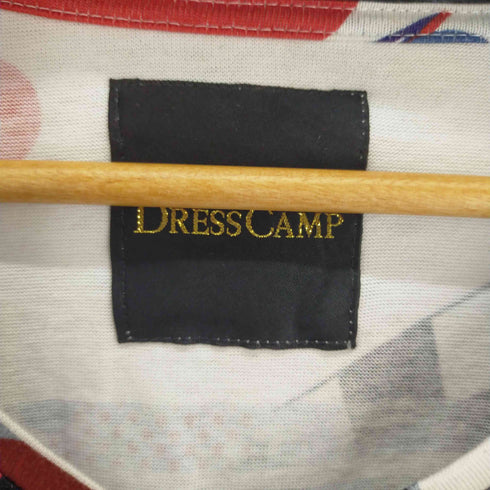 ドレスキャンプ DRESSCAMP 総柄プリントS/Sカットソー メンズ 46