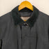 マッキントッシュ ロンドン Mackintosh LONDON ステンカラーコート ミドル ジップアップ コーデュロイ 裏地チェック インナー付き メンズ import:L