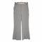 CB CRESTBRIDGE スラックスパンツ パンツ センタープレス バックスリット ジップアップ レディース JPN:M