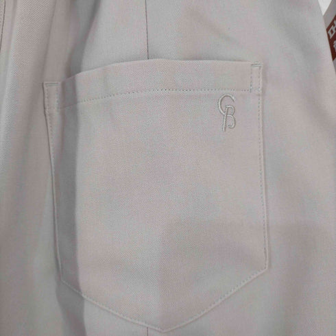 CB CRESTBRIDGE スラックスパンツ パンツ センタープレス バックスリット ジップアップ レディース JPN:M