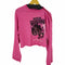 ダブレット doublet SHOULDER ZIP CHAOS EMBROIDARY L/S TEE カオス刺繍 メンズ