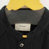 ザレターズ The Letters 16SS ジップアップブラックデニムシャツ カットオフダブルジップ メンズ JPN:M