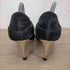 ジミーチュウ JIMMY CHOO パンプス ポインテッドトゥ ピンヒール スエード 35.5 22.5cm 黒 ブラック レディース 35.5