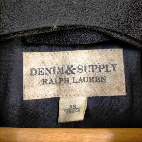 デニムアンドサプライ ラルフローレン DENIM & SUPPLY RALPH LAUREN シングル ショールカラージャケット レディース import:XS