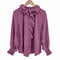 ラトータリテ La Totalite 22AW フリルシャツ ブラウス シャツ 長袖 レディース ONE SIZE