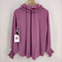 ラトータリテ La Totalite 22AW フリルシャツ ブラウス シャツ 長袖 レディース ONE SIZE
