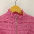 シールームリン SeaRoomlynn スカラップ KNIT Zip レディース FREE