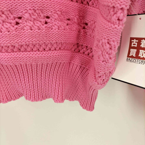 シールームリン SeaRoomlynn スカラップ KNIT Zip レディース FREE