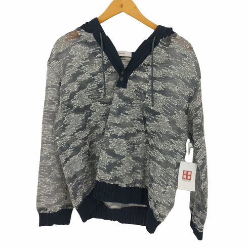 Fumiku See Through Jacquard Parker レディース