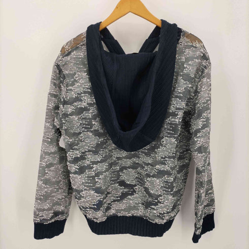 Fumiku See Through Jacquard Parker レディース