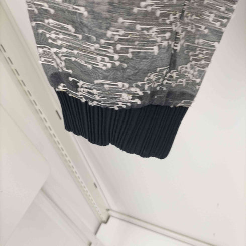 Fumiku See Through Jacquard Parker レディース