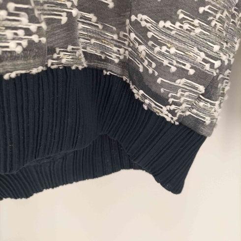 Fumiku See Through Jacquard Parker レディース