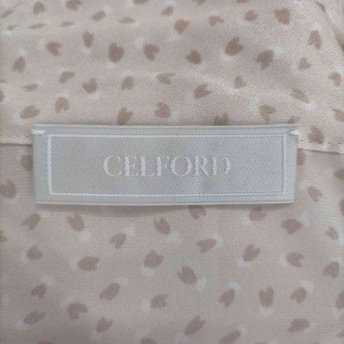 セルフォード CELFORD バリエーションプリントボウタイブラウス レディース JPN:36