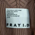 フレイアイディー FRAY I.D 22SS カーディガン ニット レースアップ レディース ONE SIZE