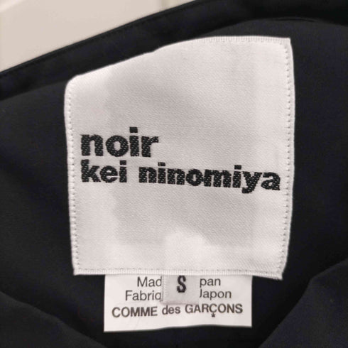 ノワール ケイ ニノミヤ noir kei ninomiya AD2019 ビジューカフス シャツ 長袖 コットン レディース JPN:S