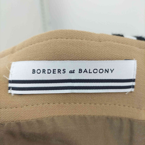 ボーダーズアットバルコニー borders at balcony STRAPPED DRESS レディース 38