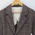 マカフィー MACPHEE 19AW ウール コットン ナイロン チェック ガウン ジャケット レディース JPN:36