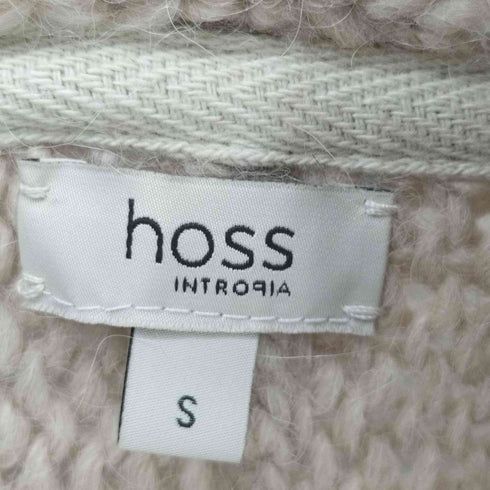 ホスイントロピア hoss INTROPIA アルパカ混 ロング ガウン カーディガン レディース JPN:S