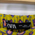 ザラ ZARA PATCHWORK PRINT CROPPED PANTS レディース import:L
