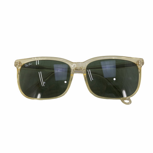 レイバン Ray-Ban ボシュロム社製 BL両砂打ち TRADITIONALS BENNETT クリスタルイエロー ウェリントンサングラス メンズ 58□16