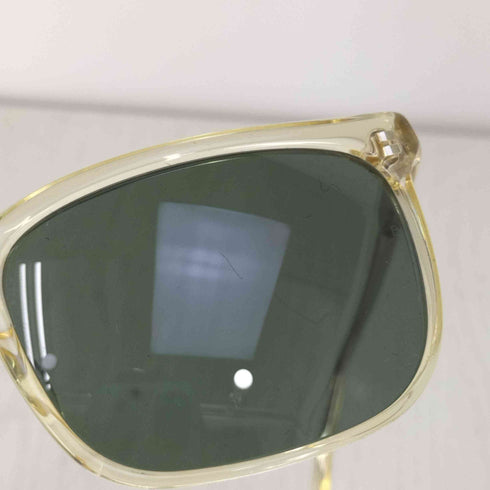 レイバン Ray-Ban ボシュロム社製 BL両砂打ち TRADITIONALS BENNETT クリスタルイエロー ウェリントンサングラス メンズ 58□16