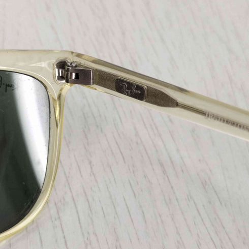レイバン Ray-Ban ボシュロム社製 BL両砂打ち TRADITIONALS BENNETT クリスタルイエロー ウェリントンサングラス メンズ 58□16