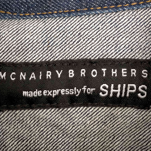 シップス SHIPS USA製 デニムトラッカージャケット メンズ JPN:M