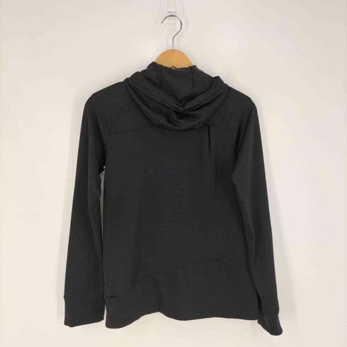 サロモン SALOMON アーム筆記体ロゴ ジップアップパーカー レディース import:S