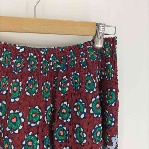 ツモリチサト TSUMORI CHISATO フラワー カット ワーク 刺繍 スカート レディース JPN:2