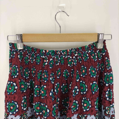 ツモリチサト TSUMORI CHISATO フラワー カット ワーク 刺繍 スカート レディース JPN:2