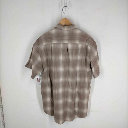ジェイクルー J.CREW 00S オンブレチェック 半袖ボタンダウンシャツ メンズ JPN:L