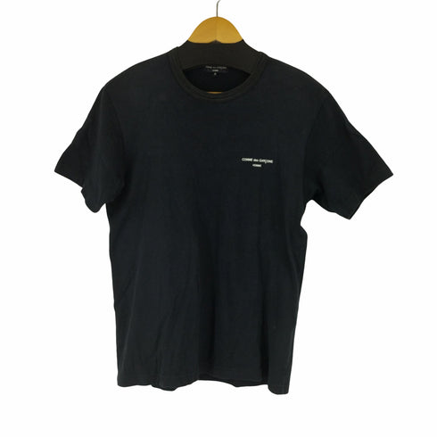 コムデギャルソンオム COMME des GARCONS HOMME AD2020 綿天竺 胸元ロゴ S/S Tシャツ メンズ JPN:S