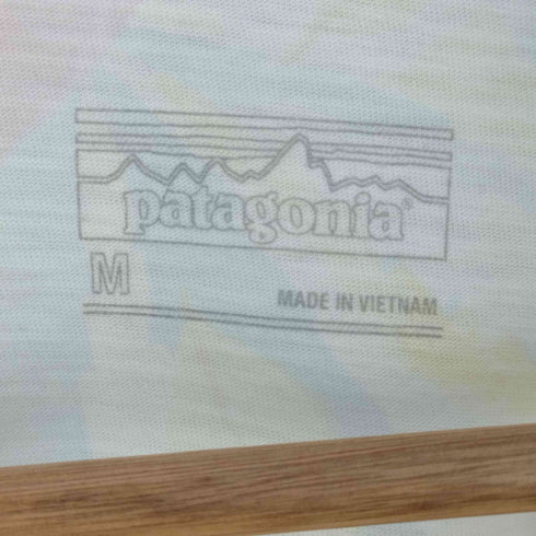パタゴニア patagonia 総柄 フレンチスリーブ クルーネックTシャツ レディース import:M