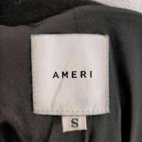 アメリヴィンテージ Ameri VINTAGE チェスターコート アウター ロング フレア 比翼仕立て 総裏地 レディース JPN:S