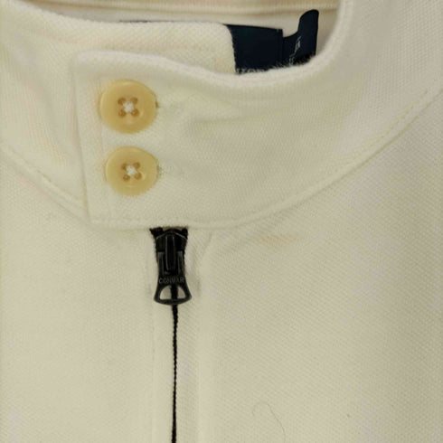 ポロバイラルフローレン Polo by RALPH LAUREN ポニー刺繍 CONMARジップ 鹿の子 G9 ハリントンジャケット スウィングトップ メンズ import:L