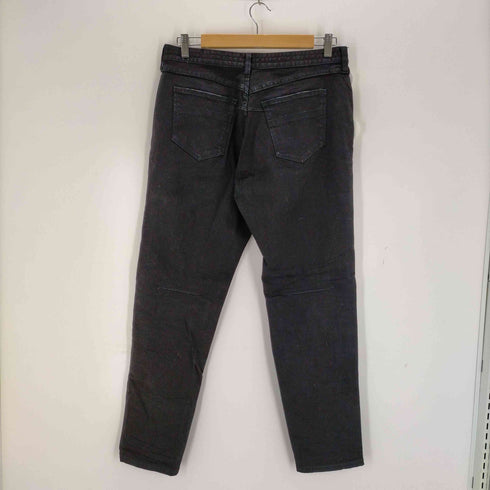 N NUMBER ペイント加工 テーパードデニムパンツ メンズ JPN:M