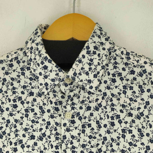 ザラ ZARA SLIM FIT 花柄 L/S シャツ メンズ import:S