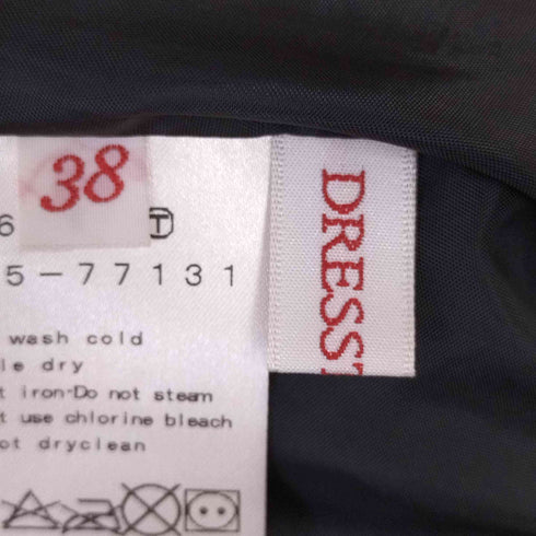 ドレステリア DRESSTERIOR チンツワッシャースカート レディース 38