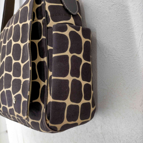 ケイトスペード Kate spade ショルダーバッグ ジラフ柄 マザーズバッグ おむつ替えシート付き メンズ ONE SIZE