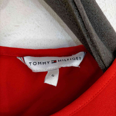 トミーヒルフィガー TOMMY HILFIGER ANGELA GLOBAL STRIPE DRESS レディース US:6